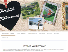 Tablet Screenshot of pensionlydiawillingen.de